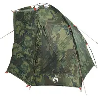 vidaXL Tente de pêche camouflage imperméable