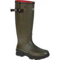 Hart Bottes en caoutchouc Trakai 18 NL, avec fermeture à soufflet (vert), taille 41"