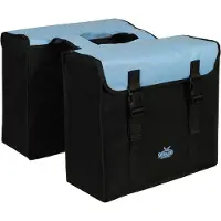 Greenlands Sacoche vélo Greenlands - Double sacoche vélo - 34 litres - Noir-Bleu