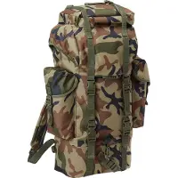 Brandit BD8003 | Nylon Military Backpack One Size - Couleur : Olive Camo - Taille : One Size
