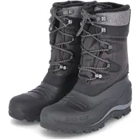 CMP Bottes de neige 'Nietos' gris chiné / noir