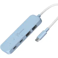 J5CREATE JCH342EC - Concentrateur (hub) - écologique, USB-C - 2 x USB 3.2 Gen 2 + 2 x USB-C 3.2 Gen 2 - de bureau