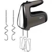 Tefal Mixeur à main HT650E Power Mix Silence 600 watts noir/gris foncé
