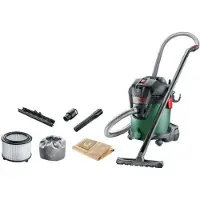 Bosch Aspirateur eau et poussière AdvancedVac 20 (avec accessoires) - 1200 W - 260 mbar/70 l/s - 20 L