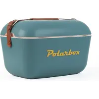 Polarbox Glacière 12l - 40 X 16 X 26,5cm -bleu Marine - Moutarde -