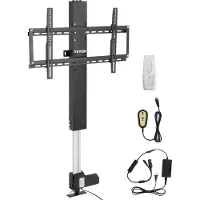 Vevor VEVR Support TV pour téléviseur LCD-LED, Support TV automatique, Ascenseur pour téléviseur, Support TV Lift Hauteur de 107,4 à 187,2 cm, Réglable en hauteur & stable Max. 60 kg