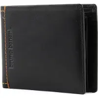 Bruno Banani Cuir porte-monnaie Arizona Wallet Quer Black noir
