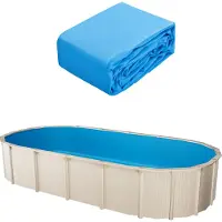 Vevor Revêtement de Piscine Ovale