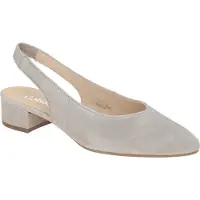 Gabor Peeptoes & Slingpumps 41.520, Cuir suédé, Gris, Femme