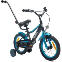 Sun baby Tracker bike Vélo d'enfant pour garçon 14 pouces bleu fluo