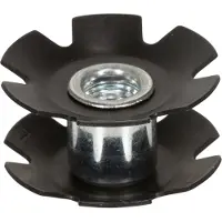 Elvedes Spider 5 unités Noir 1 1/8'' Noir 1 1/8