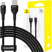 Baseus Câble De Charge Rapide Flash 2 Usb A Vers Usb C 2 M 100w
