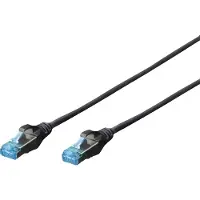 Digitus Câble patch RJ45 SF/UTP Cat5e 0.50m sch. protection de levier polybag
