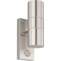 Eglo Riga 5 Applique S Argent 2 Points Lumineux avec Capteur
