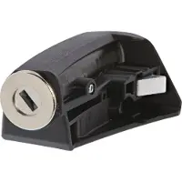 Axa Antivol de batterie Yamaha Downtube avec boîtier plastique, noir