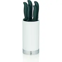 kela Bloc à couteaux "Acida" blanc 22,5 cm x 11 cm Ø, 11286
