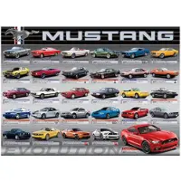 Eurographics Puzzle Ford Mustang Evolution - 1000 pièces