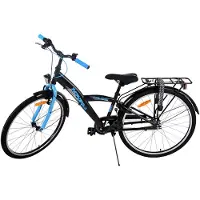 Volare Vélo enfant Thombike - Garçons - 26 pouces - Noir Bleu - 3 vitesses