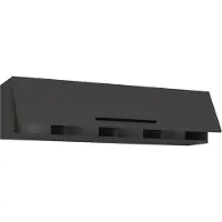 VCM Étagère suspendue en bois | Étagère économiseuse d'espace | Dimensions: H. 115 x W. 30 x D. 30 cm | Étagère élégante suspendue | Étagère de rangement | Bibliothèque | Planche murale - Arila XL