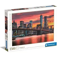 Clementoni puzzle 1500 HQ East River au crépuscule 31693