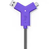 Logitech Swytch Cable Webcams Videoconferencing Violet