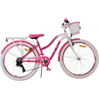 Volare Lovely vélo enfant - fille - 26 pouces - rose - 7 vitesses