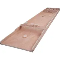 Coppens Longfield Dutch Shuffleboard 200 cm | Sjoelbak grand en bois | Inclus 30 disques de jeu