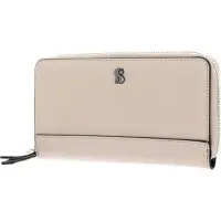 s.Oliver porte-monnaie Zip Around Wallet Brown beige