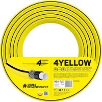 Cellfast Tuyau d'arrosage , couleur jaune, 1/2", 50 mètres