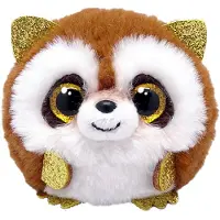 TY Beanie Balls Peluche Raccoon Pickpocket 10 cm