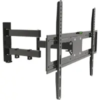 My Wall Support mural entièrement mobile pour TV LCD pour écrans 37" - 70" (94 - 178 cm), charge jusqu'à 50 kg, noir