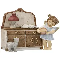 Goebel Figurine Recettes secrètes de Noël, Nina & Marco, Boulangerie de Noël, Porcelaine, Multicolore, 11750691