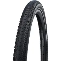 Schwalbe Marathon Almotion - Pliable - ADDIX - Protection en V - 27,5 x 2,15 - Noir + Reflex