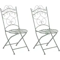 CLP lot de 2 chaises Indra