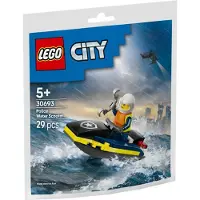 LEGO CITY Le jet ski de la police de Sasz 30693