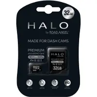 Road Angel Carte MicroSD 32 Go Conçue pour les Dashcams Halo