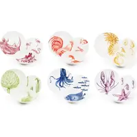 Excelsa Set de vaisselle 18 pièces Faune & Flore Céramique Multicolore