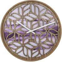 Nextime - 3308 - Horloge Murale - 40cm - violet - Yogi