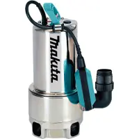 Makita Pompe submersible électrique PF 1100, 1 100 watts, 15 000 l/h, 250 l/min, hauteur d'aspiration de 9 m