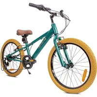 Sun baby Vélo enfant Vélo garçon 20 pouces avec dérailleurs 6 vitesses Shimano RevoShift Verdant Rowan