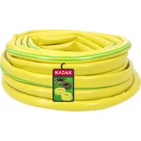Kadax Tuyau d'arrosage en matériaux PVC "Hol", tuyau à 3 couches, tuyau d'eau pour l'arrosage de la pelouse, ¾ pouce
