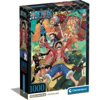 Clementoni , le Puzzle européen Made in Italie Puzzle One Piece - 1000 pièces