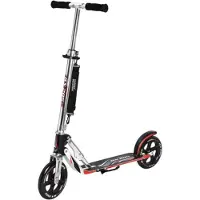 Hudora 14724 Scooter à grandes roues RX 205, noir / rouge