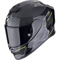 Scorpion EXO-R1 Evo Carbon Air Cynergy, casque intégral ,Noir/Jaune Néon ,XS