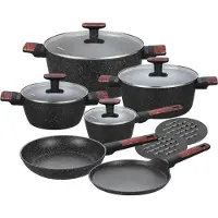Klausberg Ensemble de casseroles 12 pièces KB7831