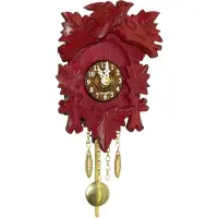 Trenkle - 2015_PQ_rot - horloge murale coucou - Quartz - Kuckulino Color Edition
