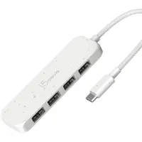 J5CREATE Hub USB-C écologique de type A Gen 2 avec 4 ports