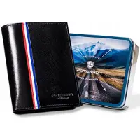 Peterson Grand portefeuille pour homme sans fermoir -