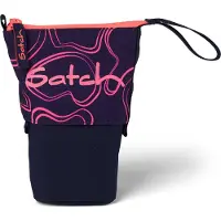 Satch trousse à crayons sac d’accessoires Pencil Slider Pink Sup violet foncé bleu marine