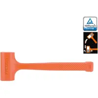 Neo Tools 1360 g marteau sans rebond, absorption des chocs, construction solide et monolithique, revêtement en caoutchouc